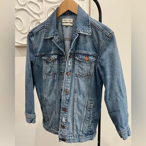 Madewell oversized jean jacket